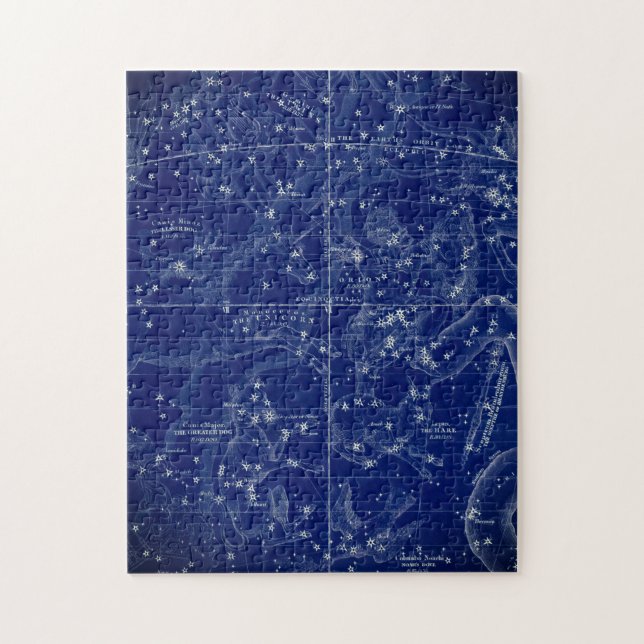 Antique Constellations Map Jigsaw Puzzle (Vertical)