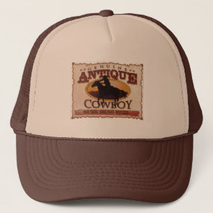 Antique Cowboy Trucker Hat