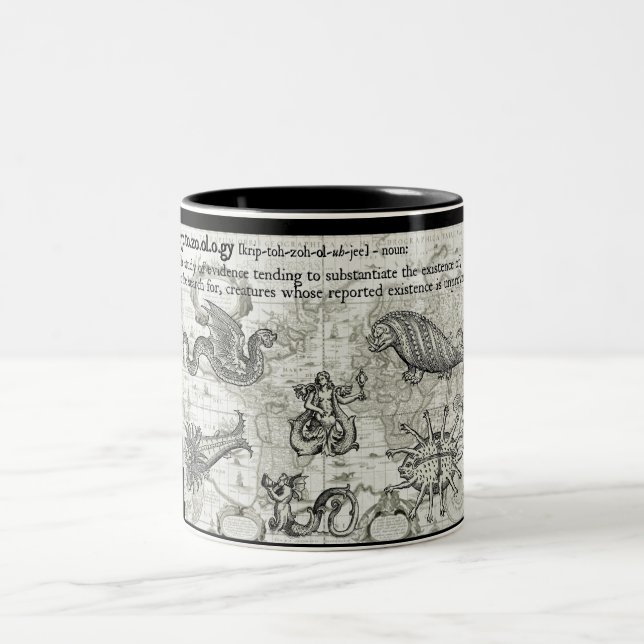 Antique Cryptozoology Mug (Center)