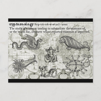 Antique Cryptozoology Postcards