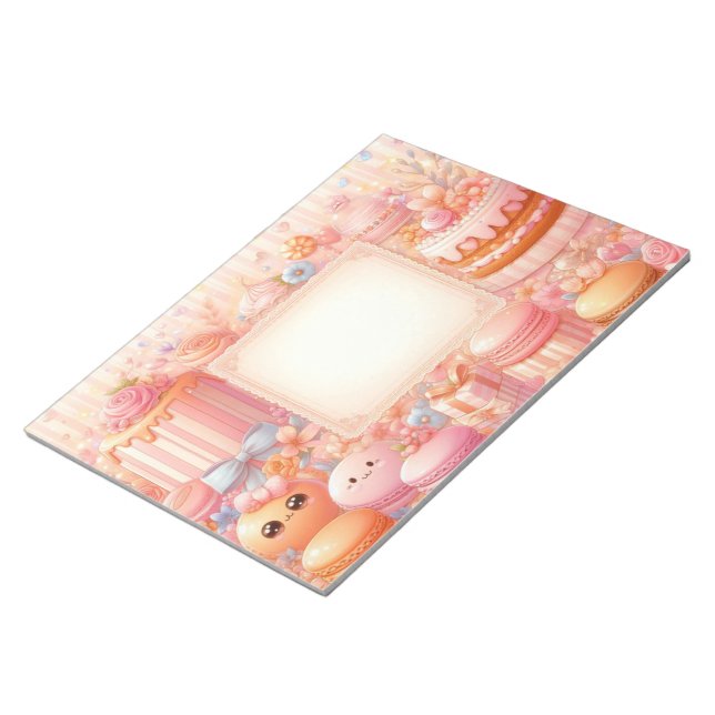 Antique Cute Patisserie Notepad (Angled)