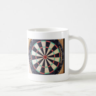 antique dart coffee mug