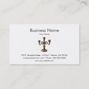 Antique Dealer Business Card Template