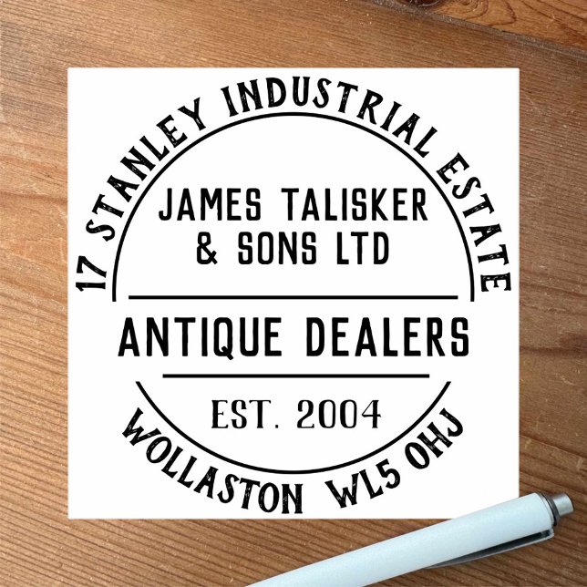 Antique Dealers Rubber Stamp (Creator Uploaded)