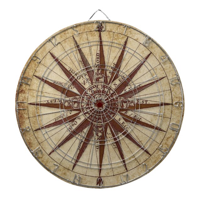 Antique design dartboard (Front)