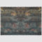 Antique Distressed Dark  Botanical Decoupage
