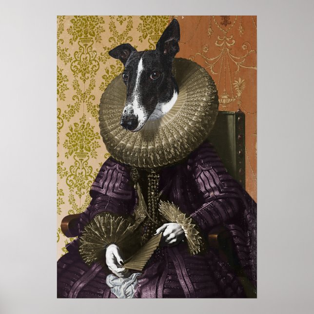 Antique Dog Poster (Front)