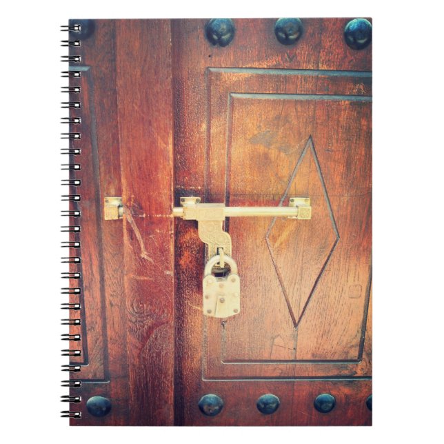 Antique Door in Dubai Notebook (Front)