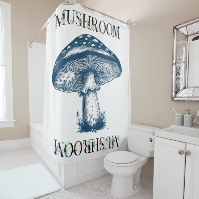 Antique drawing of mushroom  (In Situ)
