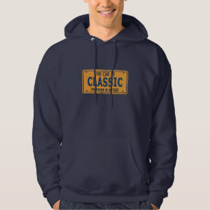 Antique Driver Classic Car Hoodie