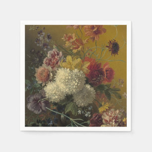 Antique Dutch Master Floral Georgius van Os 1820  Napkin