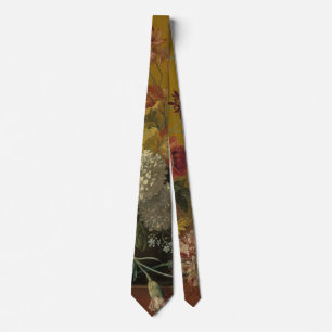 Antique Dutch Master Floral Georgius van Os 1820  Tie