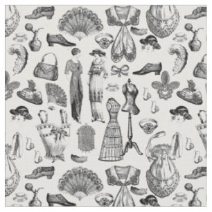 antique edwardian vintage fashion ladies white fabric