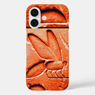 ANTIQUE EGYPTIAN HONEY BEE BEEKEEPER Red iPhone 16 Case