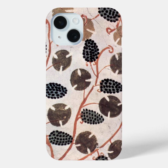 ANTIQUE EGYPTIAN VINEYARD GRAPES AND GRAPE VINES  Case-Mate iPhone CASE (Back)
