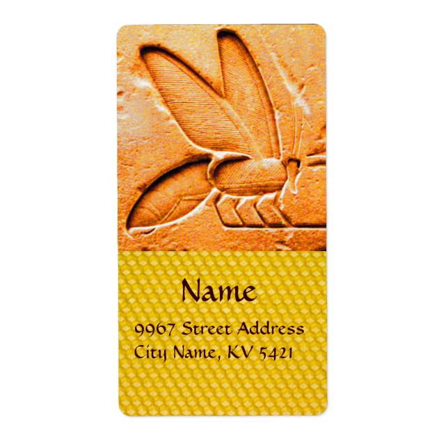 ANTIQUE EGYPTIENNE HONEY BEE BEEKEEPER (Devant)