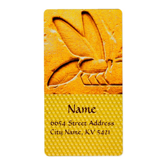 ANTIQUE EGYPTIENNE HONEY BEE BEEKEEPER (Devant)