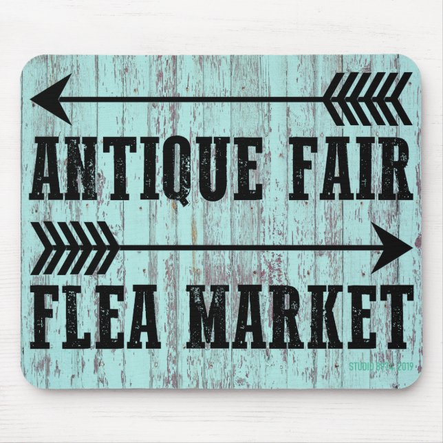 ANTIQUE FAIR - FLEA MARKET MOUSE PAD (Front)