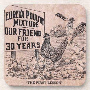 Antique Feed Canister Coaster