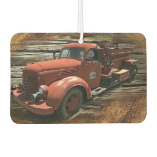 Antique Fire Truck Vintage Fire Truck Air Freshener