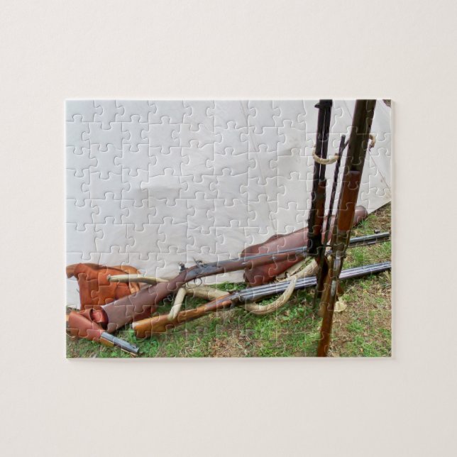 Antique Firearms Jigsaw Puzzle (Horizontal)