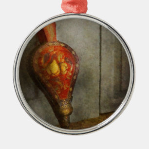 Antique - Fireplace - The bellows Metal Ornament