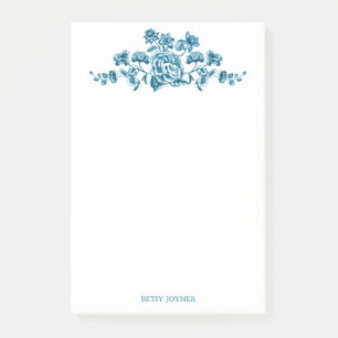 Antique Floral Vines Post-it Notes