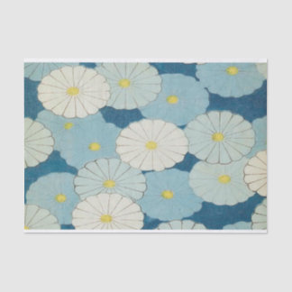 Antique Flower Design - Tissue Paper for Crafting