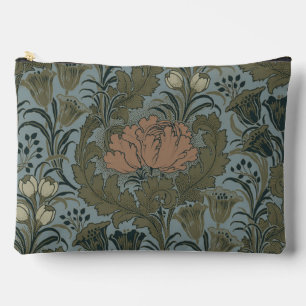 Antique Flower Morris Garden Floral Wallpaper Accessory Pouch