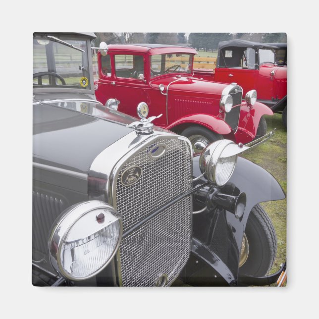 Antique Ford automobiles Magnet (Front)