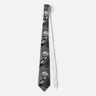 Antique Frederick Douglass Portrait Tie