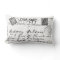Antique French Postcard Stamps Paris Pillow