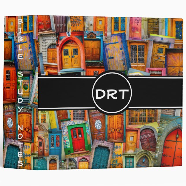 Antique Front Doors New Home Custom Subject Binder (Front/Spine)