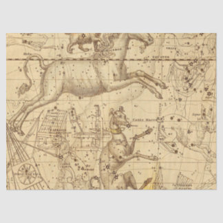 Antique Galaxy Map Series Design 2 Tissue Paper