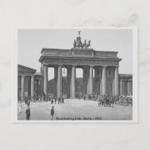 Antique Germany Brandenburg Gate c1900 Berlin
