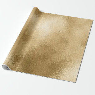 Antique Gold Foil Style 25 Wrapping Paper Roll