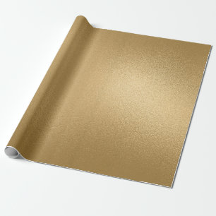 Antique Gold Foil Style 35 Wrapping Paper Roll