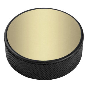 Antique Gold Hockey Puck