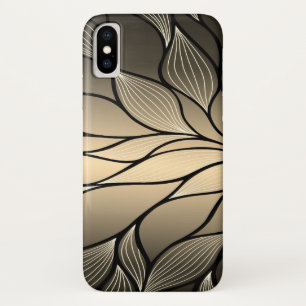 Antique Gold Leave Pattern Case-Mate iPhone Case