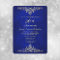 Antique Gold Victorian Blue Golden Anniversary