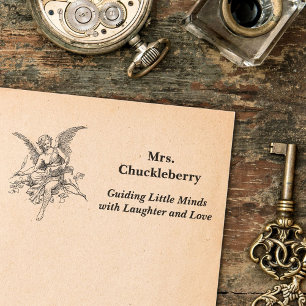 Antique Grace Personalized Stamps for Teachers