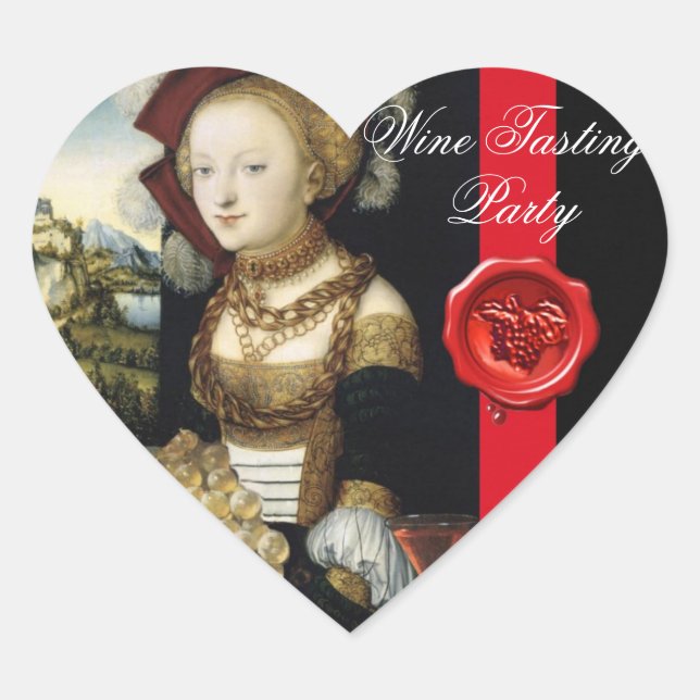 ANTIQUE GRAPE VINEYARD WINE TASTING PARTY WAX SEAL (Front)