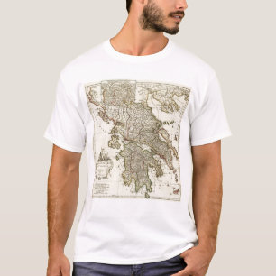 Antique Greek Map T-Shirt