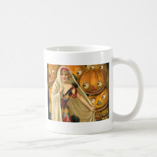 Antique Halloween Jack O Lantern Coffee Mug