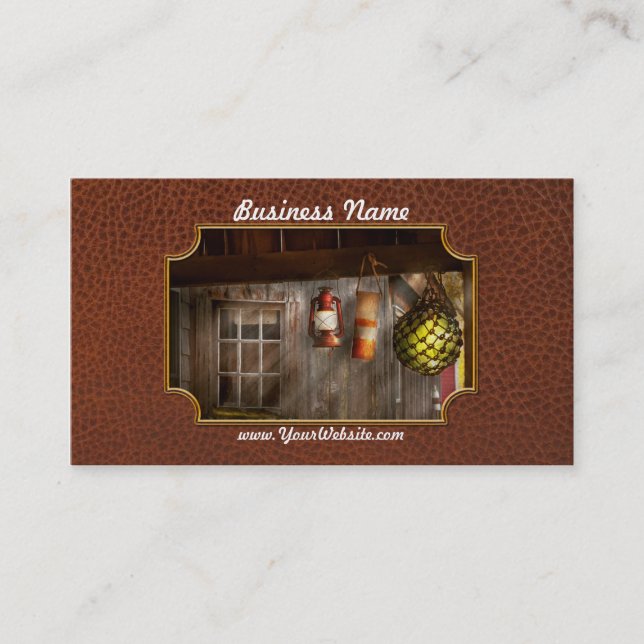 Antique - Hanging around Business Card (Front)