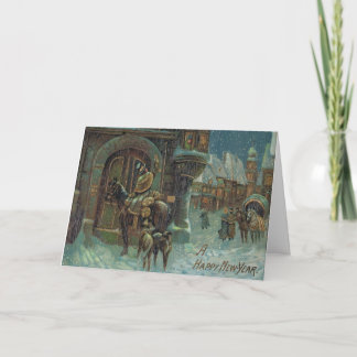 Antique Happy New Year Card