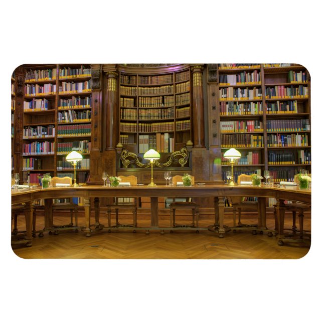 Antique Historical Library Magnet (Horizontal)