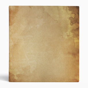 Antique historical paper parchment custom binder