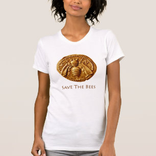 ANTIQUE HONEY BEE COIN Save The Bees T-Shirt