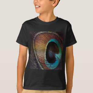 Antique Hues Peacock Feather Eye T-Shirt